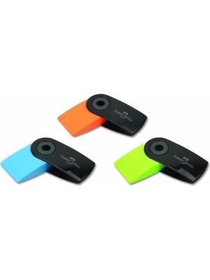 Faber-Castell Sleeve Mini Neon Siyah Silgi 182470