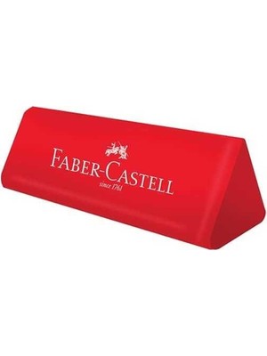 Faber-Castell Okul Silgisi Üçgen Kırmızı