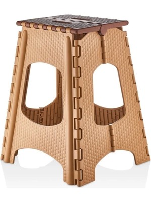 Royaleks Group Büyük Katlanır Tabure Naturel ROYALEKS-MRD979