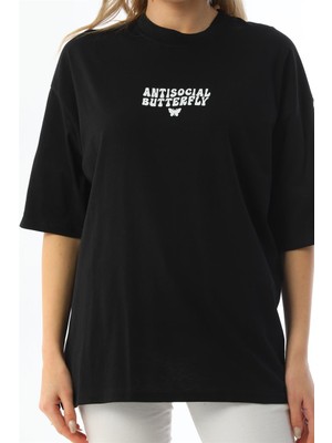 Akbana Antisocial Butterfly Owerize Tshirt