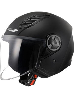 Ls2 Aırflow 2 Mat Siyah Yarım Kask