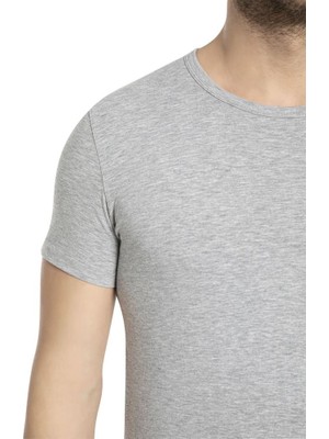 Bross Erkek Pamuklu 3lü T-Shirt/fanila 1041 ONL-02611
