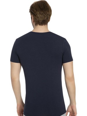 Bross Erkek Pamuklu 3lü T-Shirt/fanila 1041 ONL-02611