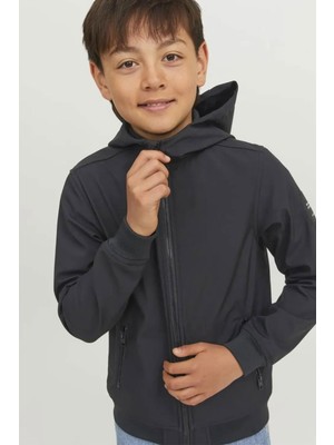 Jack & Jones Çocuk Basic Softshell Kapüşonlu Ceket