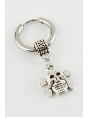 Feryal Kuru Kafa Erkek Çelik Küpe