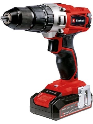 Einhell Uç Setli Te-Cd 18/2 Li-I +22 (1x2,5 Ah), Akülü Darbeli Vidalama Seti Darbeli 2.5 - 2.9 Ah 1 18 Volt