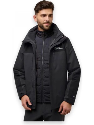 Jack Wolfskin A61858-635 Jasper 3ın1 M Erkek Oudoor Mont