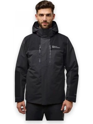 Jack Wolfskin A61858-635 Jasper 3ın1 M Erkek Oudoor Mont