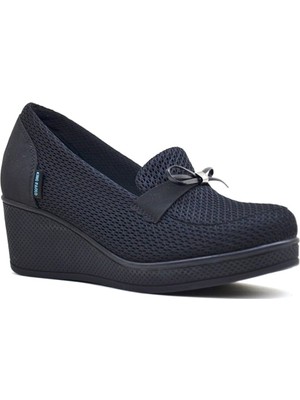 King Paolo Z6179 Loafer Krkaers - Siyah - Kadın Ayakkabı