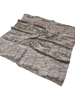 Aker Ipek Eşarp - 8925701-333 Açık Taş Sura