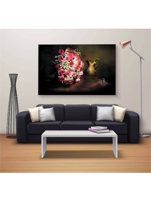 Narnuga Teknoo- Dekoratif Baskı Özel Tasarım Dikdödrtgen Kanvas Tablo 598