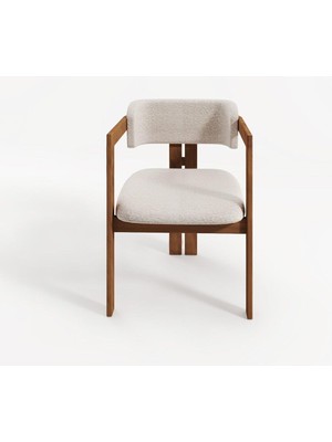 Gazzini Furniture Narvik Iskandinav Still T Model Ahşap Sandalye