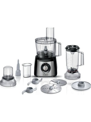 Bosch 50 Fonksiyonlu Hamur Yoğurma Smoothie Rende Öğütücü Doğrayıcı Hepsi Bir Arada Mutfak Robotu, Luciole Lambader Hediye