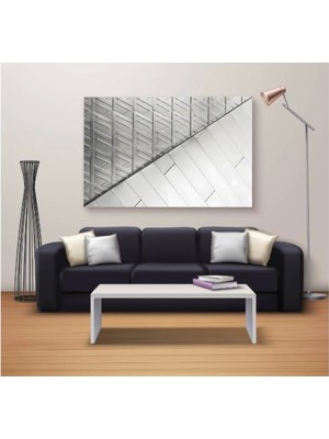 Narnuga Teknoo- Dekoratif Baskı Özel Tasarım Dikdödrtgen Kanvas Tablo 1854