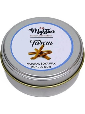 Soya Wax  Mum Kokulu Tenekede Tarçın