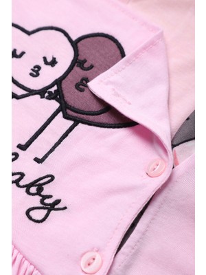 Pijamood 3 Lü Hamile Pijama Takım 9622 | Pembe