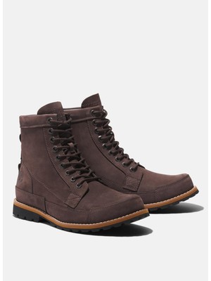 Timberland Deri Kahve Erkek Bot Originals Mıd Lace Up Boot