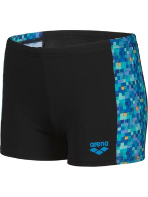 Arena Pool Tiles Erkek Çocuk Mayosu (Siyah)