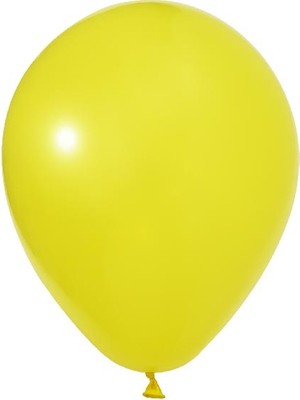 Bani Balon 100'LÜBASKISIZ 12'' Iç Mekan Sarı Balon