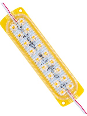 Caddemia Modül LED 12V 3.6W Sarı Flaşlı Yanıp Sönen 2835 (4434)