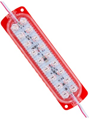 Caddemia Modül LED 12V 3.6W Kırmızı Flaşlı Yanıp Sönen 2835 (4434)