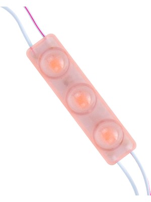 Caddemia Modül LED 12V 1.5W Pembe 2835 69 x 16 mm IP65 160-180LM 160 (4434)