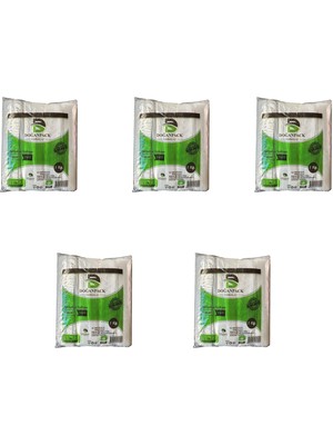 Doğanpack Şeffaf Naylon 1'lik 20 x 30 cm Bakkaliye Poşeti Torbası - 5 Kg. - 5 Paket