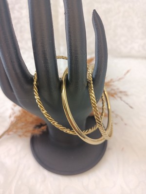Lilly And Molly Jewelry 3 Lü Burgu Ajda Çelik Bilezik