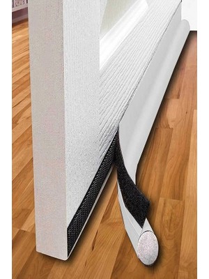 Mc.pierobaby Beya Renk Kapı Altı Rüzgar Önleyici Sünger 90 cm beyaz renk 1 adet