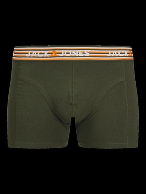 Jacdarvın Solıd Trunks 3 Pack Sn HAKİ12260070