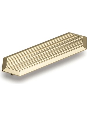 System 9036 Line-Çizgili Kulp Altın Renk Tek Adet 224 mm