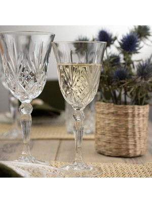 RCR Melodia Kristal 6'lı Kadeh Seti 270 ml