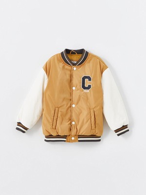 Baskılı Erkek Bebek Kolej Ceket