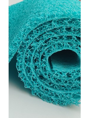 Hobbyhane Turkuaz Kıvırcık Yolluk Kapı Önü Paspası