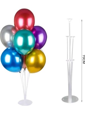 Best Parti Ayaklı Balon Standı 7 Çubuklu 70 cm