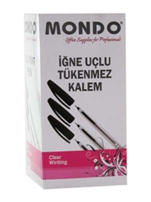 Mondo Tükenmez Kalem Siyah