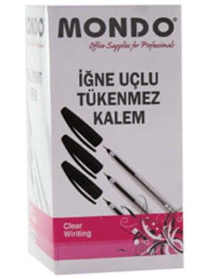 Mondo Tükenmez Kalem Siyah