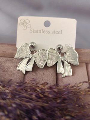 Lilly And Molly Jewelry Kurdele Çelik Küpe