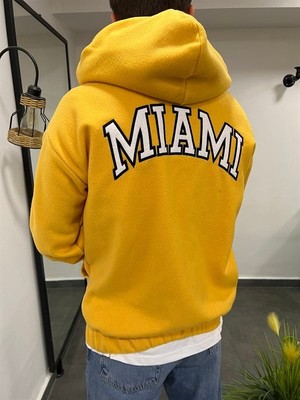 Nomarc 331 Miami Sarı Peluş Sweatshirt