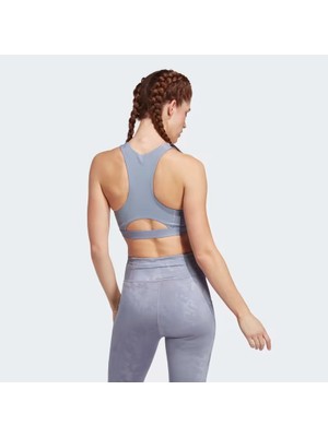 Adidas Running Training Women Sports Bras Kadın Çıkarılabilir Pedli Orta Destekli Spor Sütyen Bra HR9658