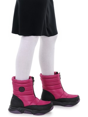 Kiko Kids Sumo Fermuarlı Kız Çocuk Kar Botu