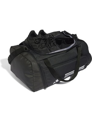 Nidage Essentials 3-Stripes Duffel Çanta Siyah IP9863