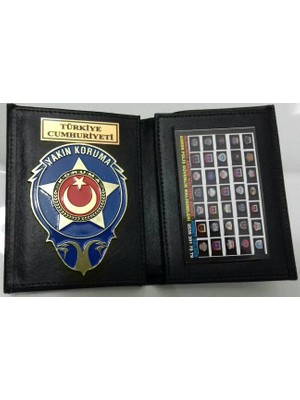 Aldatmaz Yakın Koruma Rozetli Cüzdan (2)Adet,al-Sıvıle Satılmaz-Sadece Yakın Koruma Personelı Satın Alabılır.