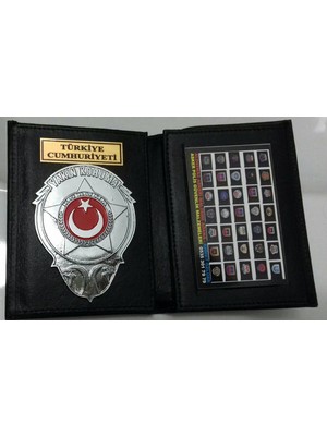 Yakın Koruma Rozetli Cüzdan (2)Adet,al-Sıvıle Satılmaz-Sadece Yakın Koruma Personelı Satın Alabılır.