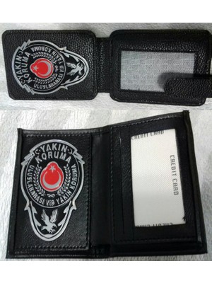 Yakın Koruma Rozetli Cüzdan (2)Adet,al-Sıvıle Satılmaz-Sadece Yakın Koruma Personelı Satın Alabılır.