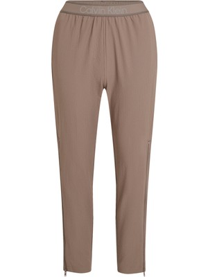 Kahve Kadın Lastikli Bel Normal Kalıp Eşofman Altı 00GWF4P604NZ8-PW - Woven Pant