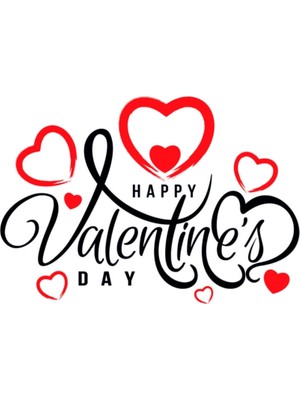 Narnuga Happy Valentine's Day & 14 Şubat Sevgililer Günü Sticker