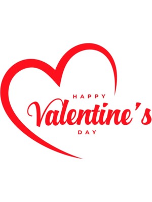 Narnuga Happy Valentine's Day & 14 Şubat Sevgililer Günü Sticker