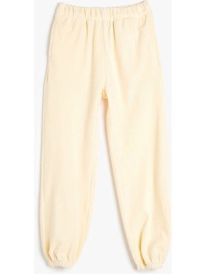 Koton Basic Jogger Eşofman Altı Beli Lastikli