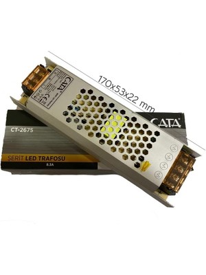 Ct 2675 8.3 Amper Süperslim 100W Trafo